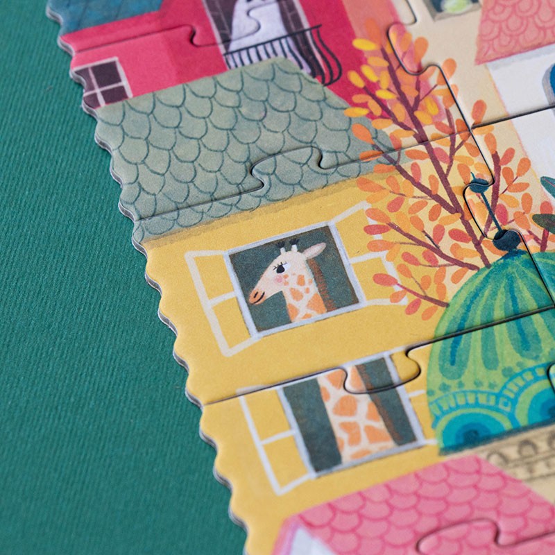 puzzle para observar e inventar historias